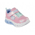 حذاء سكيتشرز اس لايت فلوتر هارت للأطفال لون زهري-Skechers Kids' S Lights-Flutter Heart Lights-Bring Shoes