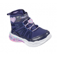 حذاء سكيتشرز اس لايت سويت هارت للأطفال لون كحلي-Skechers S Lights: Sweetheart Lights - Love to Shine