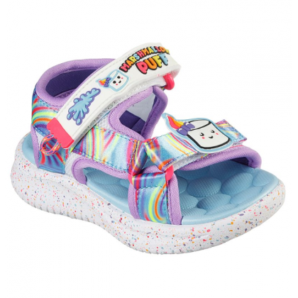 صندل سكيتشرز جمب سترز للأطفال لون بألوان متعددة-Skechers Kids' Jumpsters Sandal