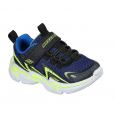 SKECHERS Wavetronic Velcro Low Shoes - حذاء سكيتشرز ويف ترونك للأطفال لون أسود وأخضر