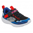 حذاء سكيتشرز ديانا لايت شارك ويف للأطفال لون أزرق ونعل أبيض-Skechers Infants' Dyna-Lite - Shark-Wave Shoes