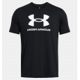 Under Armour Men's UA Sportstyle Logo T-shirtتيشيرت اندر ارمور سبورت ستايل لوجو للرجال لون أسود