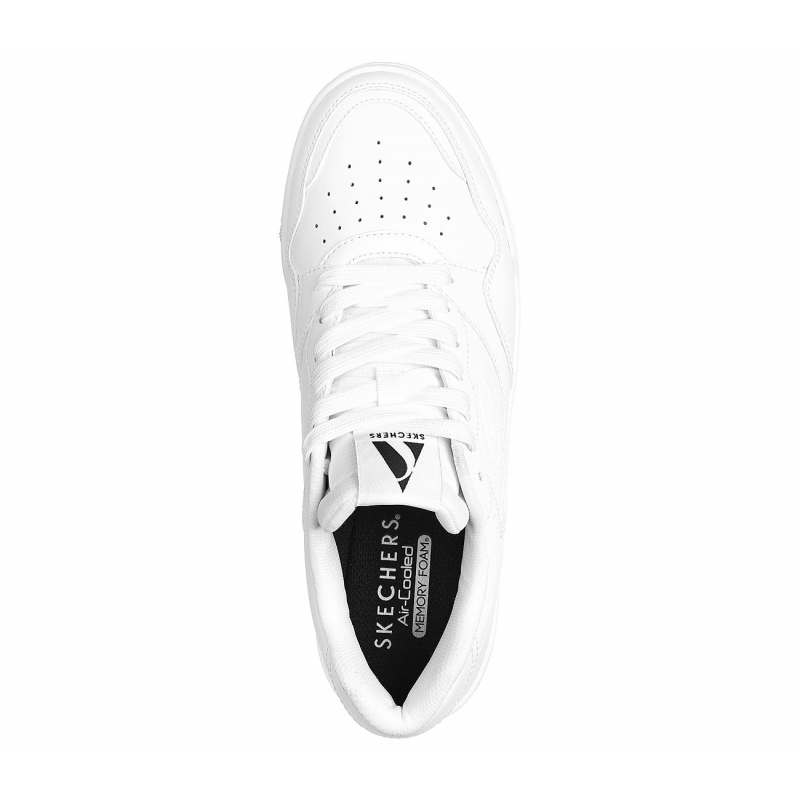 حذاء سكيتشرز كوبا كورت- فولي لو للرجال لون أبيض - Skechers Men's Koopa Court - Volley Low Varsity Shoes