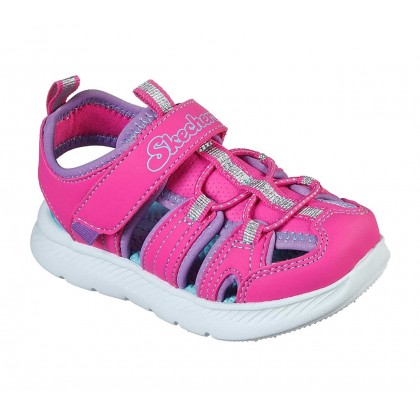 صندل سكيتشرز سي فليكس 2.0 للأطفال لون زهري-Skechers Girls' C - Flex 2.0 Sandal