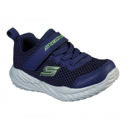 حذاء سكيتشرز نيترو سبرينت للأطفال لون كحلي- Skechers Boy's Nitro Sprint Shoes