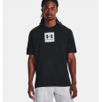 Under Armour Men's UA Tech™ Print Fill Short Sleeve T-shirt-تيشيرت اندر ارمور تيك برينت فيل للرجال لون أسود