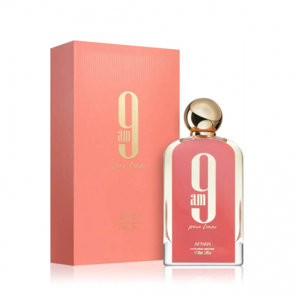 9am Pour Femme EDP By Afnan For Women 100ml- عطر 9اي ام بور فيمي من أفنان للنساء سعة 100 مل