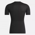 تيشيرت ريبوك لوجو ديتيل للرجال لون أسود- Reebok Men' Logo-Detail Compression T-Shirt