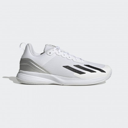 حذاء اديداس كورت فلاش للرجال لون أبيض- adidas Mens' Courtflash Speed Tennis Shoes - White