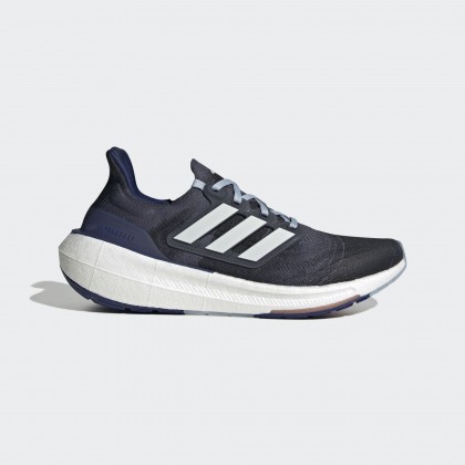 حذاء اديداس ألترا بوست لايت للرجال لون أزرق ونعل أبيض- adidas Mens' Ultraboost Light Running Shoes - Blue