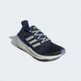 حذاء اديداس ألترا بوست لايت للرجال لون أزرق ونعل أبيض- adidas Mens' Ultraboost Light Running Shoes - Blue