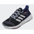 حذاء اديداس ألترا بوست لايت للرجال لون أزرق ونعل أبيض- adidas Mens' Ultraboost Light Running Shoes - Blue