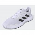 حذاء اديداس كورت جام كنترول للرجال لون أبيض- adidas Mens' CourtJam Control Tennis Shoes - White