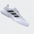 حذاء اديداس كورت جام كنترول للرجال لون أبيض- adidas Mens' CourtJam Control Tennis Shoes - White