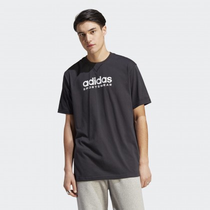 تيشيرت اديداس اول اس زد ان جرافيك للرجال لون أسود- adidas Mens'All SZN Graphic T-Shirt - Black