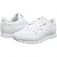 حذاء ريبوك كلاسيك ليذر جلد للجنسين لون أبيض- Reebok Unisex Classic Leathers Shoes