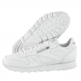 حذاء ريبوك كلاسيك ليذر جلد للجنسين لون أبيض- Reebok Unisex Classic Leathers Shoes