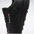 Reebok Classic Leather Shoes - حذاء ريبوك كلاسيك جلد لون أسود 