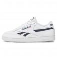 Reebok Men's Club C Revenge Shoes - حذاء ريبوك كلوب سي ريفينج للرجال لون أبيض وكحلي