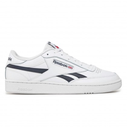 Reebok Men's Club C Revenge Shoes - حذاء ريبوك كلوب سي ريفينج للرجال لون أبيض وكحلي