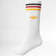 adidas Unisex' Solid Crew Socks (3 Pairs)- جوارب اديداس سويلد كرو (3 أزواج) للأطفال للجنسين بألوان متعددة