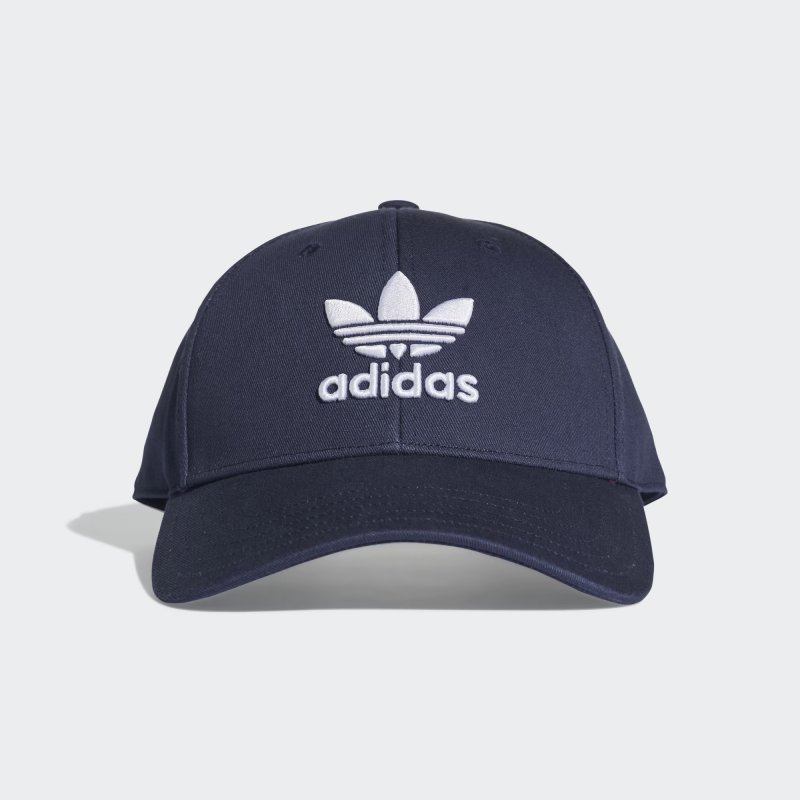 adidas Unisex' Trefoil Baseball Cap - Navy- طاقية اديداس تريفول باسبول للجنسين لون كحلي