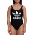 adidas Women’s Originals Trefoil Swimsuit – Black- مايوه اديداس تريفول للنساء لون أسود