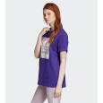 adidas Womens' Boyfriend Tee - Purple- تيشيرت اديداس بوي فريند للنساء لون بنفسجي غامق