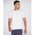 تيشيرت سكيتشرز سكيتش اير للرجال لون ابيض-Skechers Mens' Skech-Air Tee