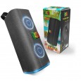 سماعة سبيكر مع ميكروفون مدمج قابل للشحن لون اسود -RASTA Pure Acoustics Bluetooth Speaker