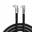 كابل ايفون من 9 برو لون أسود- Charging Cable Type C to Iphone By 9PRO 27W black