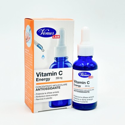 سيروم فيتامين سي من فينوس تركيز 200 ملغم حجم 30 مل-Venus Lab Vitamin C Active Serum 30mg