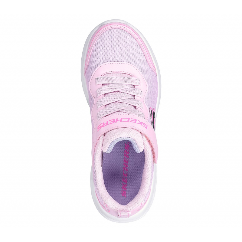حذاء سكيتشرز باوندر للأطفال لون زهري ونعل ابيض- Skechers Kid's Bounder Shoes