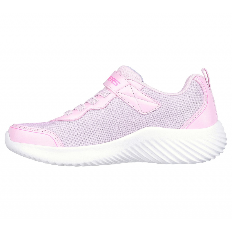 حذاء سكيتشرز باوندر للأطفال لون زهري ونعل ابيض- Skechers Kid's Bounder Shoes