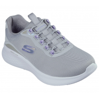 حذاء سكيتشرز سكيتش لايت برو جليمر مي للنساء لون رمادي ونعل أبيض- Skechers Women's Skech-Lite Pro - Glimmer Me Shoes