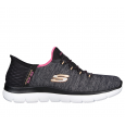 حذاء سكيتشرز سليب انس: سميت للنساء لون رمادي واسود - Skechers Women's Slip-ins: Summits - Dazzling Haze Shoes