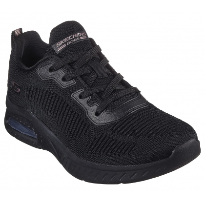 حذاء سكيتشرز بوبس سبورت سكواد اير-كلوز انكاونتر للنساء لون اسود- Skechers Women's Bobs Sport Squad Air - Close Encounter Shoes