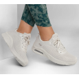 حذاء سكيتشرز بوبس سبورت سكواد اير-كلوز انكاونتر للنساء لون اوفوايت- Skechers Women's Bobs Sport Squad Air - Close Encounter Shoes