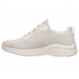 حذاء سكيتشرز بوبس سبورت سكواد اير-كلوز انكاونتر للنساء لون اوفوايت- Skechers Women's Bobs Sport Squad Air - Close Encounter Shoes