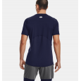 Under Armour Men's HeatGear Fitted Short Sleeve T-Shirt - تيشيرت أندر آرمر هيت-جير ارمر فيتد بأكمام قصيرة للرجال لون كحلي