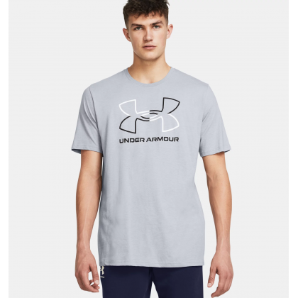 Under Armour Men's UA Foundation Short Sleeve T-shirt-تيشيرت اندر ارمور فاونديشن للرجال لون سكني