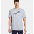 Under Armour Men's UA Foundation Short Sleeve T-shirt-تيشيرت اندر ارمور فاونديشن للرجال لون سكني