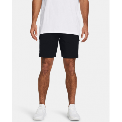 شورت اندر ارمور ستريش ويفن كارجو للرجال لون اسود-Under Armour Men's UA Stretch Woven Cargo Shorts