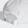 طاقية اديداس تريفول بيسبول للجنسين لون ابيض-adidas Unisex' Trefoil Baseball Cap White