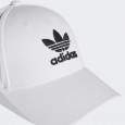طاقية اديداس تريفول بيسبول للجنسين لون ابيض-adidas Unisex' Trefoil Baseball Cap White