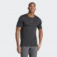 تيشيرت اديداس هيت ريدي اليفيتد للرجال لون اسود-adidas Mens' HEAT.RDY HIIT Elevated Training Tee - Black