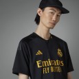 تيشيرت اديداس سوكر ريال مدريد 23/24 للرجال لون اسود-adidas Men's Soccer Real Madrid 23/24 Third Jersey