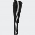 بنطلون اديداس للرجال لون اسود-adidas Men's Essentials French Terry Tapered Elastic Cuff 3-Stripes Joggers Pants