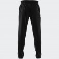 بنطلون اديداس للرجال لون اسود-adidas Men's Essentials French Terry Tapered Elastic Cuff 3-Stripes Joggers Pants