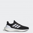 حذاء اديداس بيور بوست 23 للجنسين لون اسود ونعل ابيض-adidas Mens' Pureboost 23 Shoes - Black